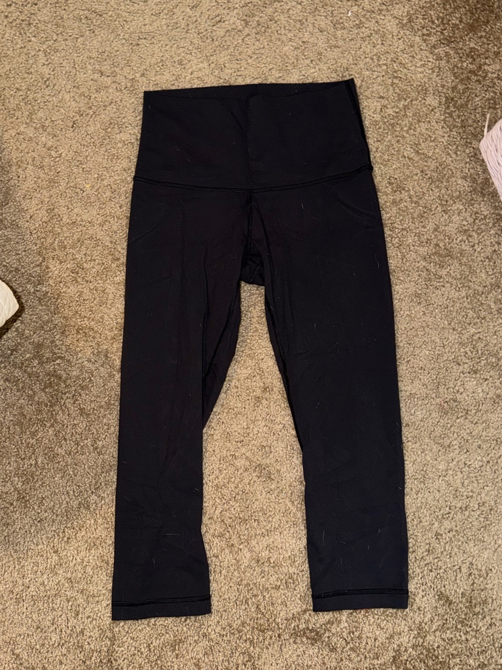 Black Women’s High-Waist Cropped Leggings - Lululemon